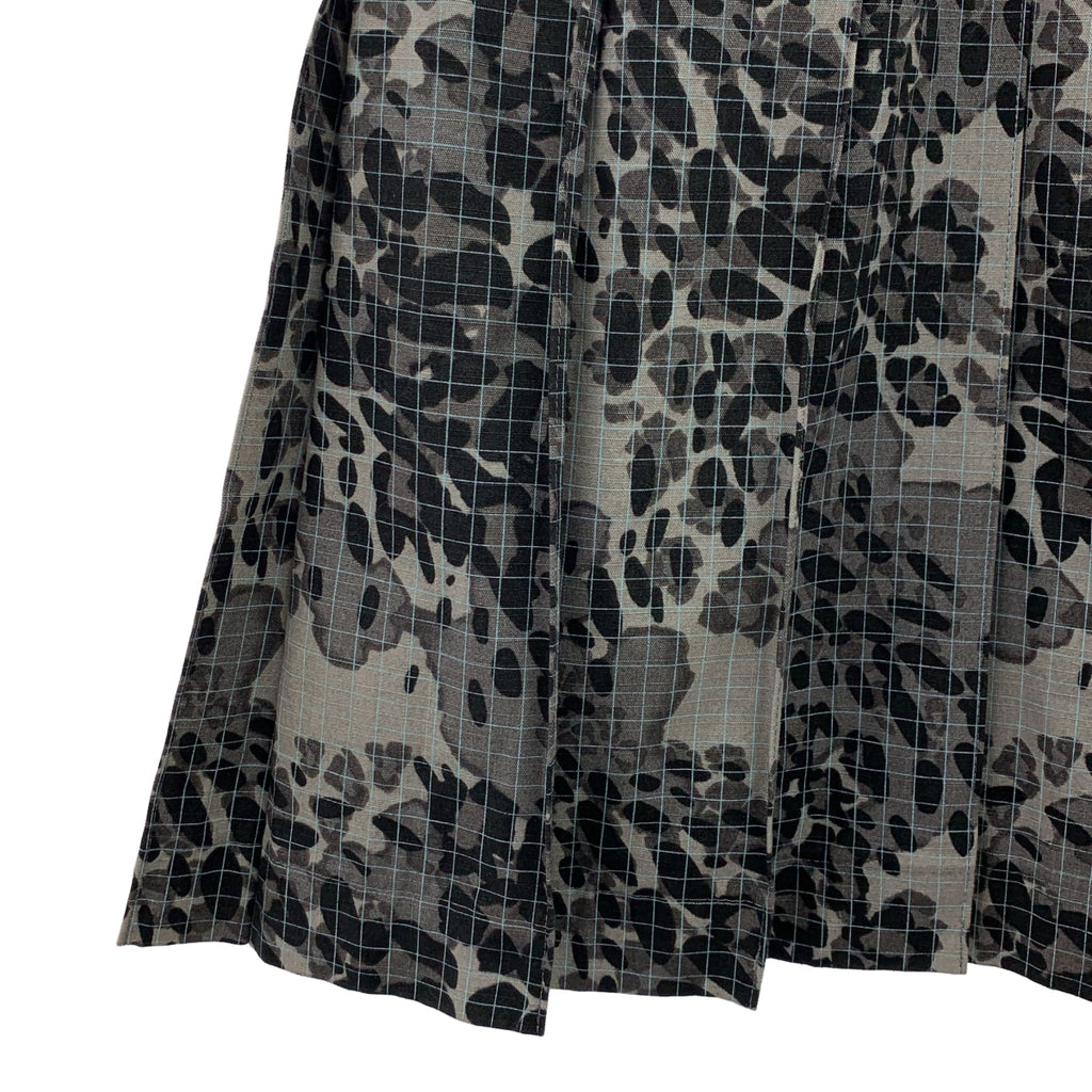 UNDER COVER / Undercover | x WTAPS / 2000 with UPARMORED COUNCIL / 全身豹紋後拉鍊半身裙 | 小碼 | 女款