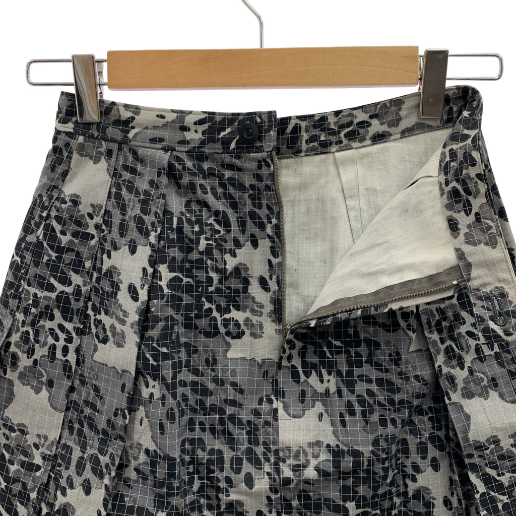 UNDER COVER / Undercover | x WTAPS / 2000 with UPARMORED COUNCIL / 全身豹紋後拉鍊半身裙 | 小碼 | 女款