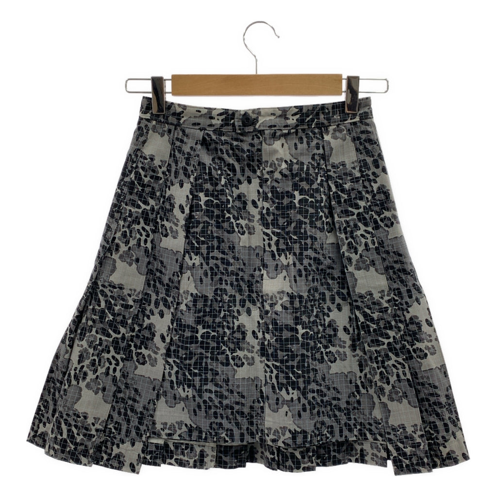 UNDER COVER / Undercover | x WTAPS / 2000 with UPARMORED COUNCIL / 全身豹紋後拉鍊半身裙 | 小碼 | 女款