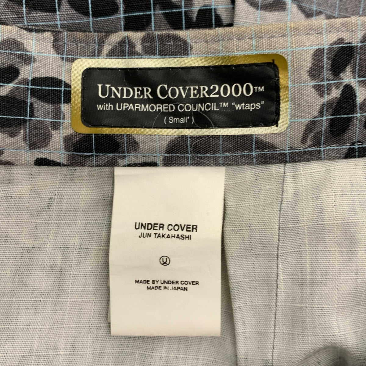 UNDER COVER / Undercover | x WTAPS / 2000 with UPARMORED COUNCIL / 全身豹紋後拉鍊半身裙 | 小碼 | 女款