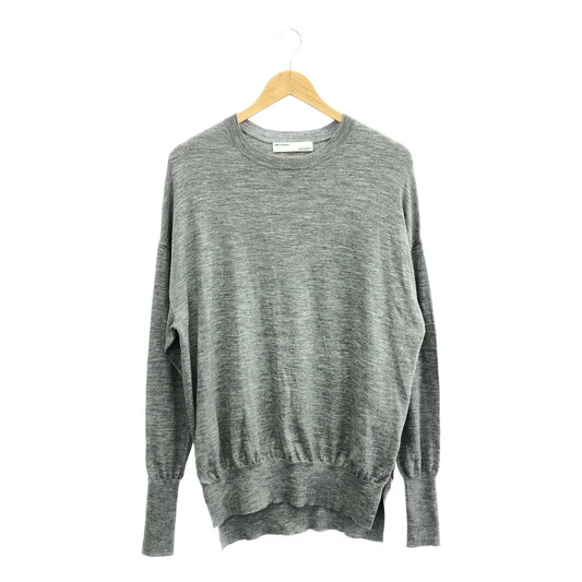 L'Appartement / 아파르트몬 | 2020AW | side slit knit 사이드 슬릿 니트 | F | 그레이 | 여성