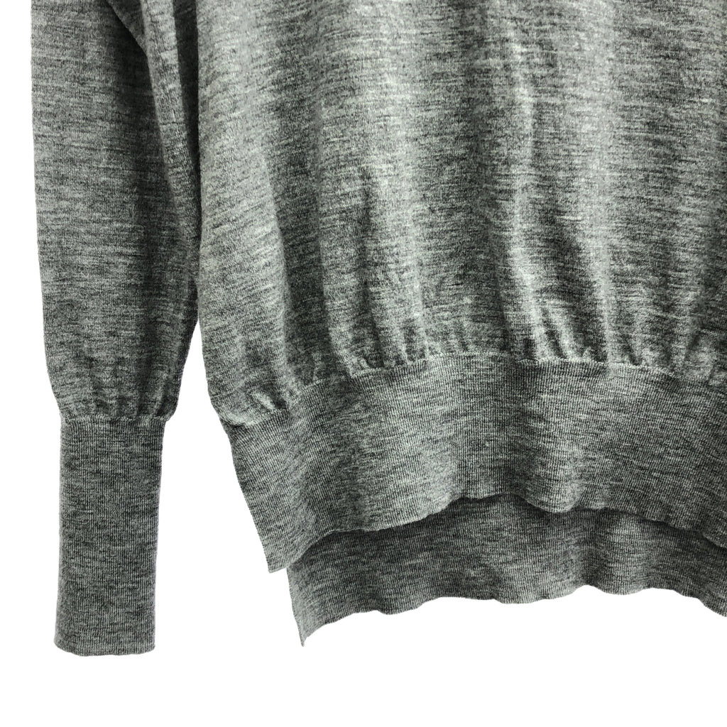 L'Appartement / 아파르트몬 | 2020AW | side slit knit 사이드 슬릿 니트 | F | 그레이 | 여성
