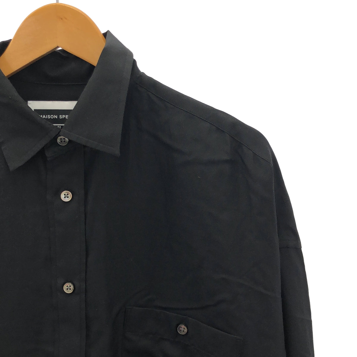 Maison Special / 메종 스페셜 | Cotton Silk Over Shirt 코튼 실크 오버 셔츠 | 01 | 남성