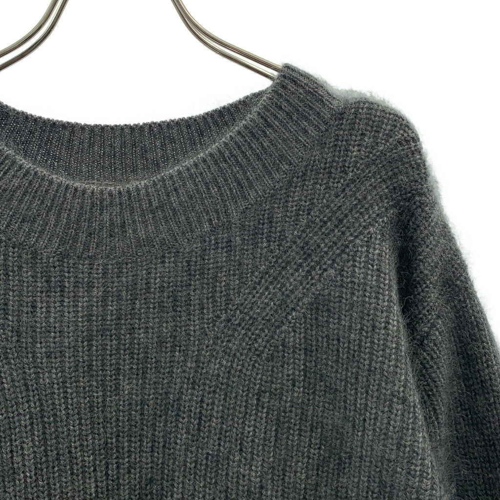 Room no.8 / ルームエイト | RACCOON FULL CARDIGAN ニットワンピース | F | グレー | レディース