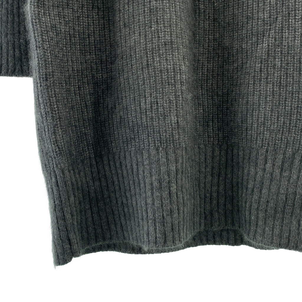 Room no.8 / ルームエイト | RACCOON FULL CARDIGAN ニットワンピース | F | グレー | レディース