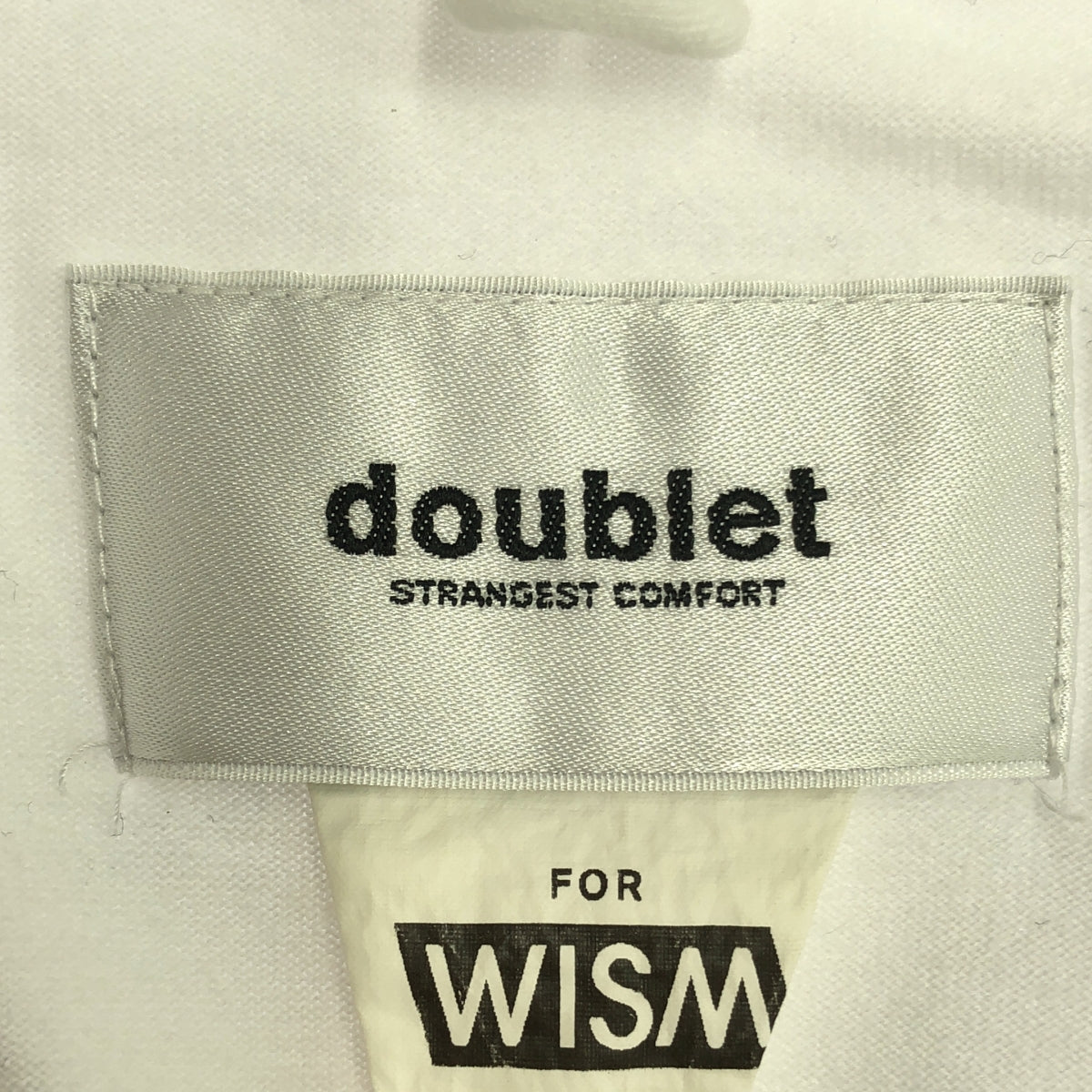 doublet / ダブレット | 2017SS | WISM別注 CHAOS PRINT LONG SLEEVE T-SHIRT ウィズム カオスプリント Tシャツ | M | ホワイト | メンズ