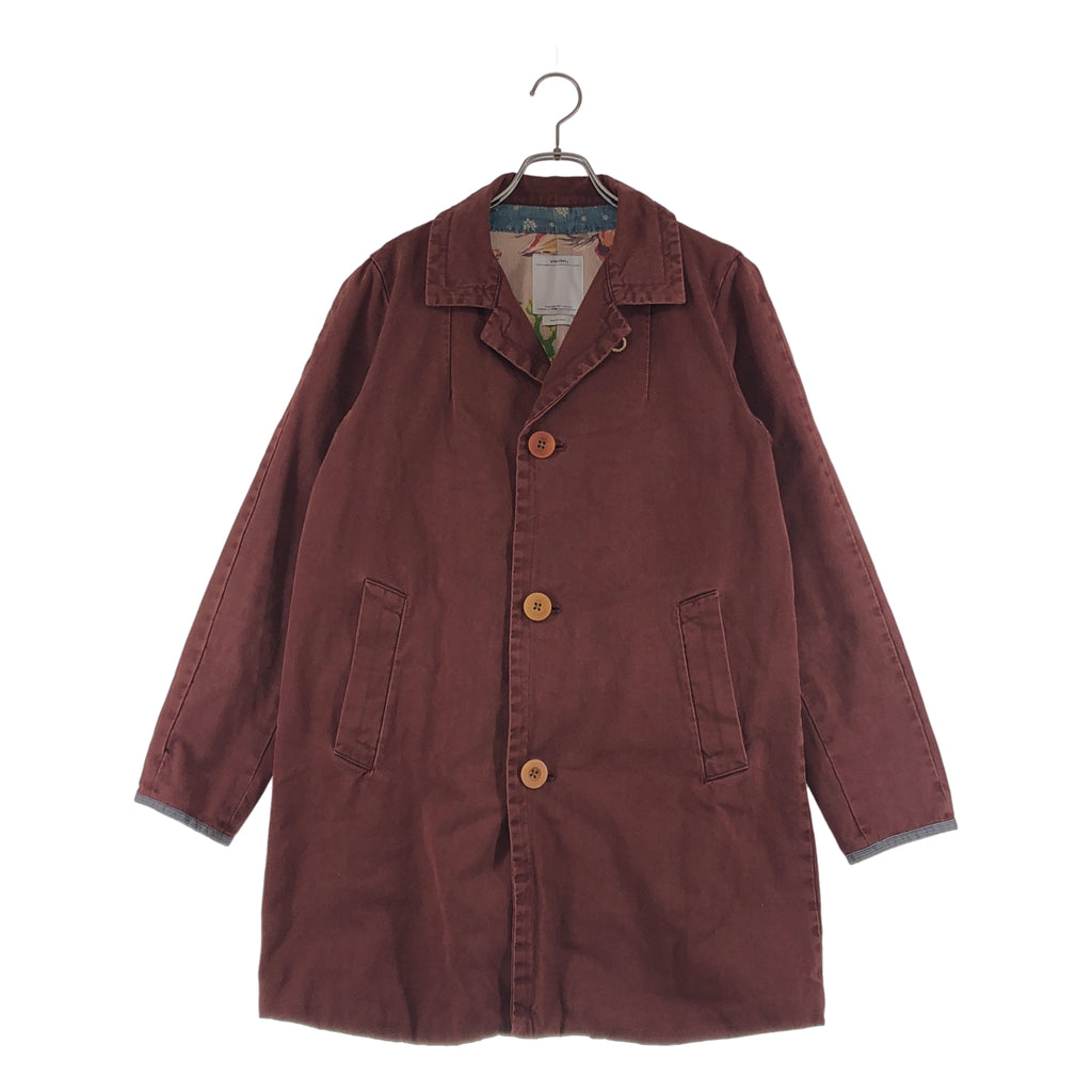 visvim / ビズビム | MIES COAT BURGUNDY ミースコート | S | メンズ