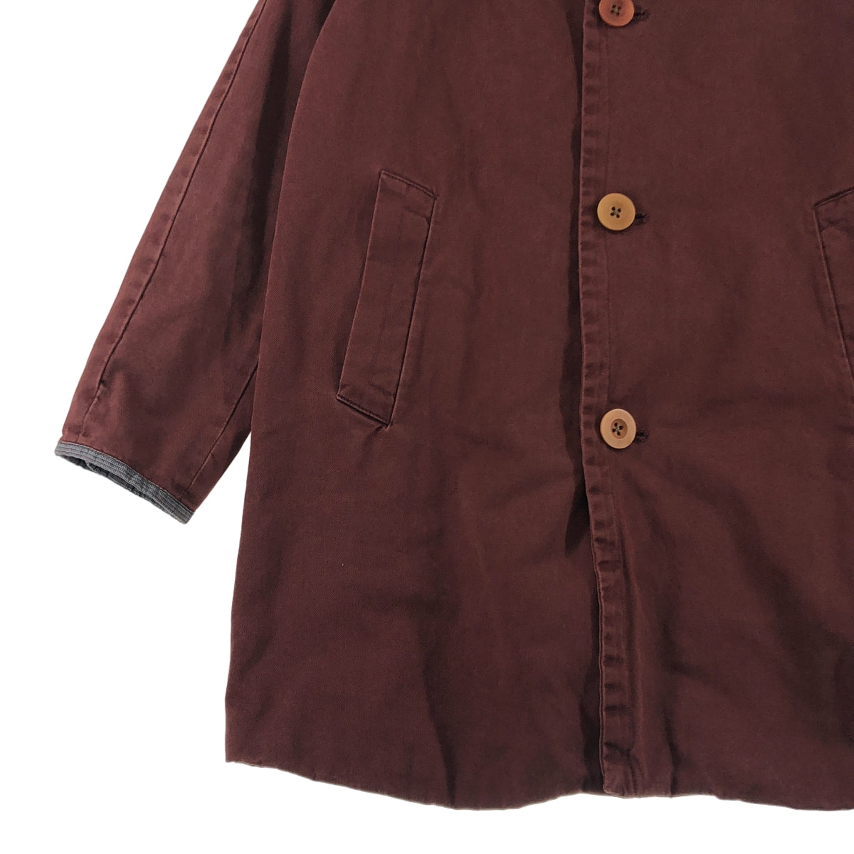美品】 visvim / ビズビム | MIES COAT BURGUNDY ミースコート | S