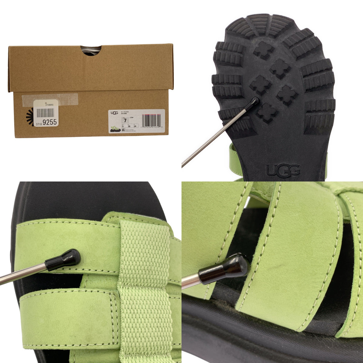 UGG / アグ | W CORA プラットフォーム サンダル / 1152698 | 24 | レディース