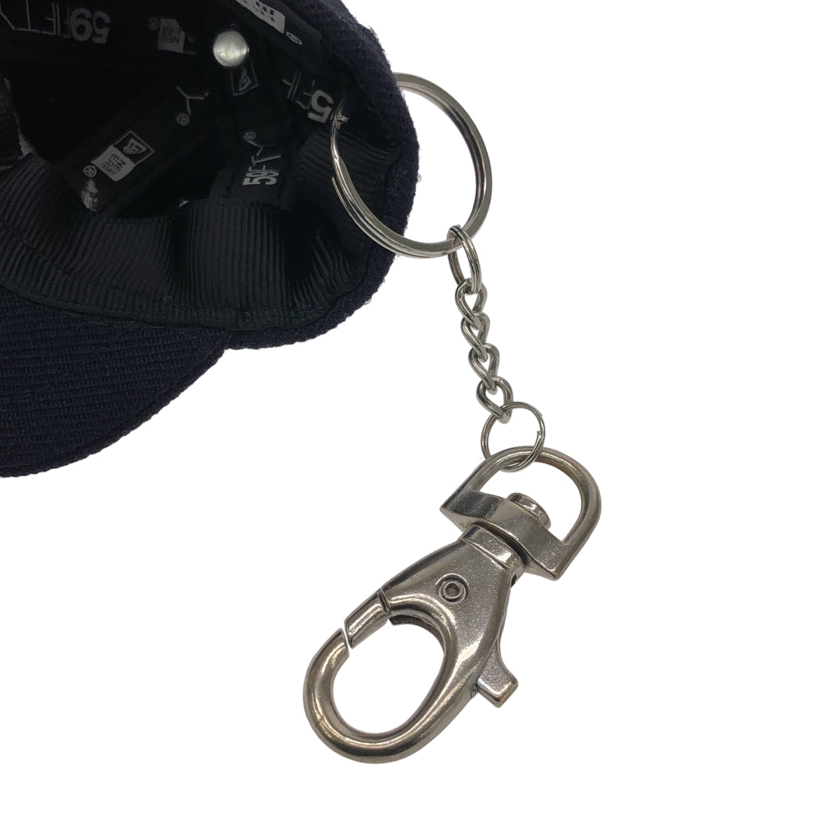 YOHJI YAMAMOTO / ヨウジヤマモト | × NEW ERA / ニューエラ ロゴ キャップ キーホルダー / ユニセックス |