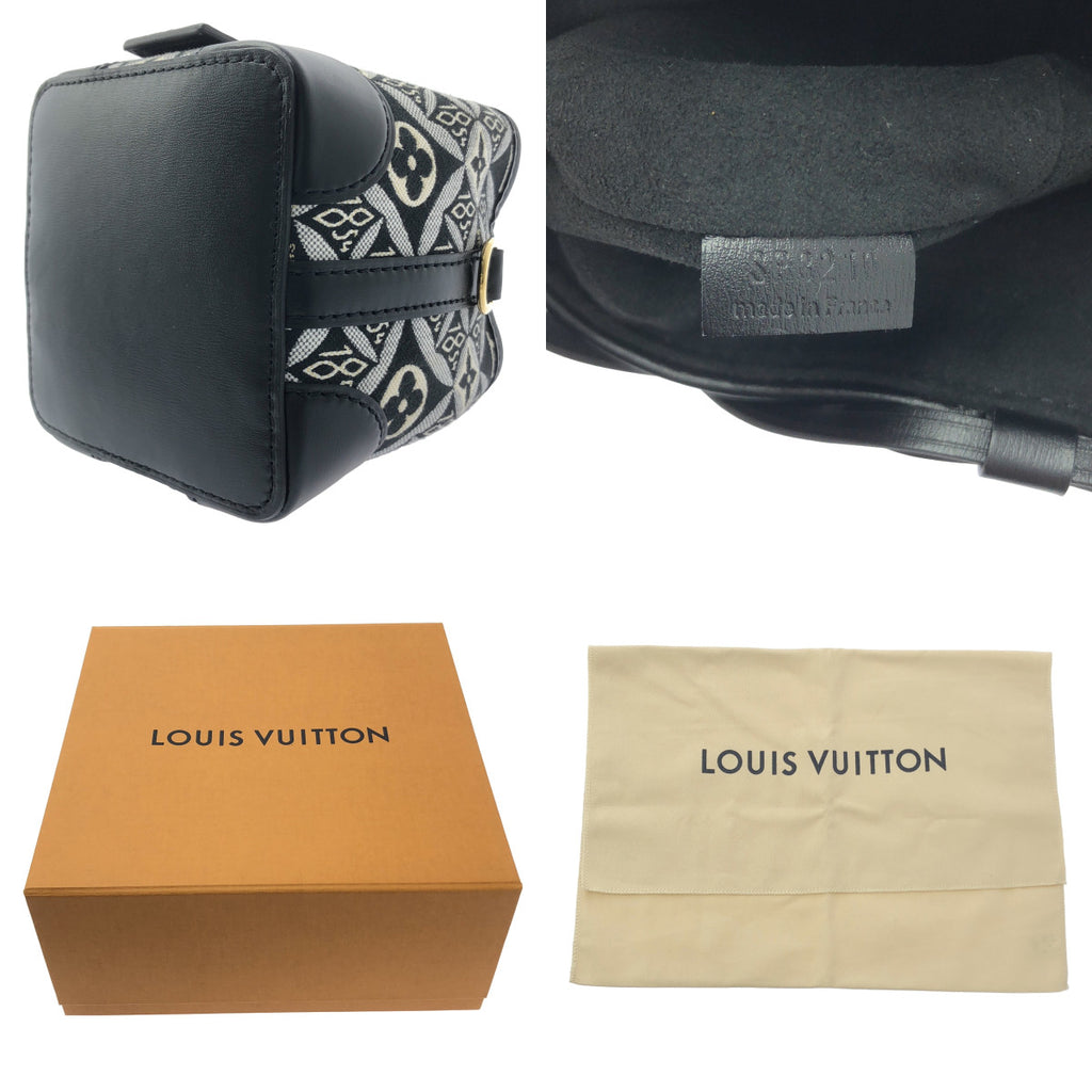 【成色極佳】路易威登 | M69973 Noe Perse Since 1854 Monogram Jacquard 女士單肩包 | 黑色 | 女士