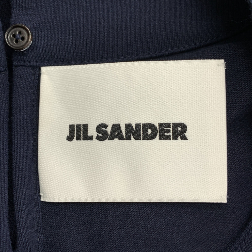 JIL SANDER / 질썬더 | 2022AW | 스칼랩 헴 오버사이즈 T셔츠 | L |