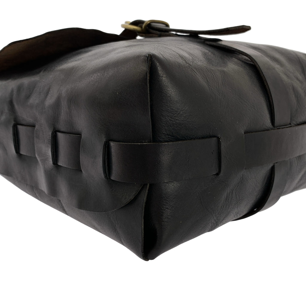 MUNOZ VRANDECIC / 무뇨스 브란데식 | 2Way 가죽 플랩 토트 숄더백 |