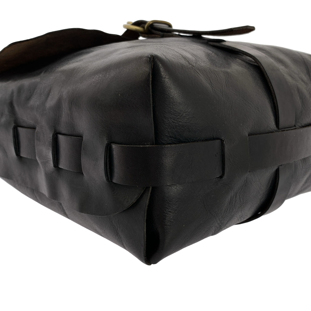 MUNOZ VRANDECIC / 무뇨스 브란데식 | 2Way 가죽 플랩 토트 숄더백 |