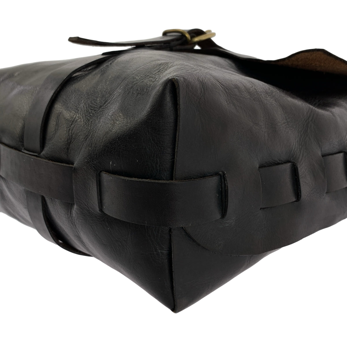 MUNOZ VRANDECIC / 무뇨스 브란데식 | 2Way 가죽 플랩 토트 숄더백 |