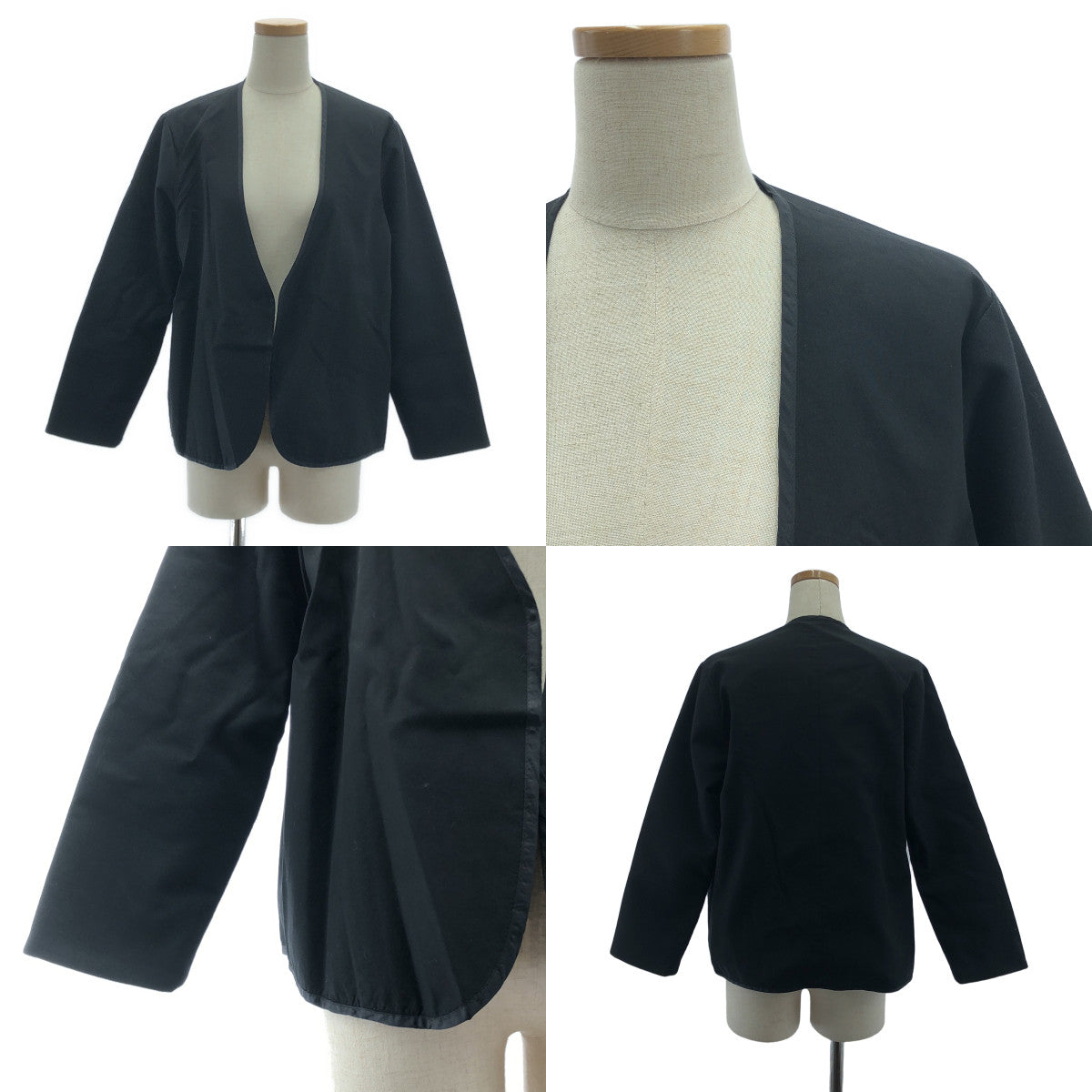 KAPOK KNOT / カポックノット | × DEPT デプト vest and jacket ベスト ジャケット | 1 | ブラック | レディース