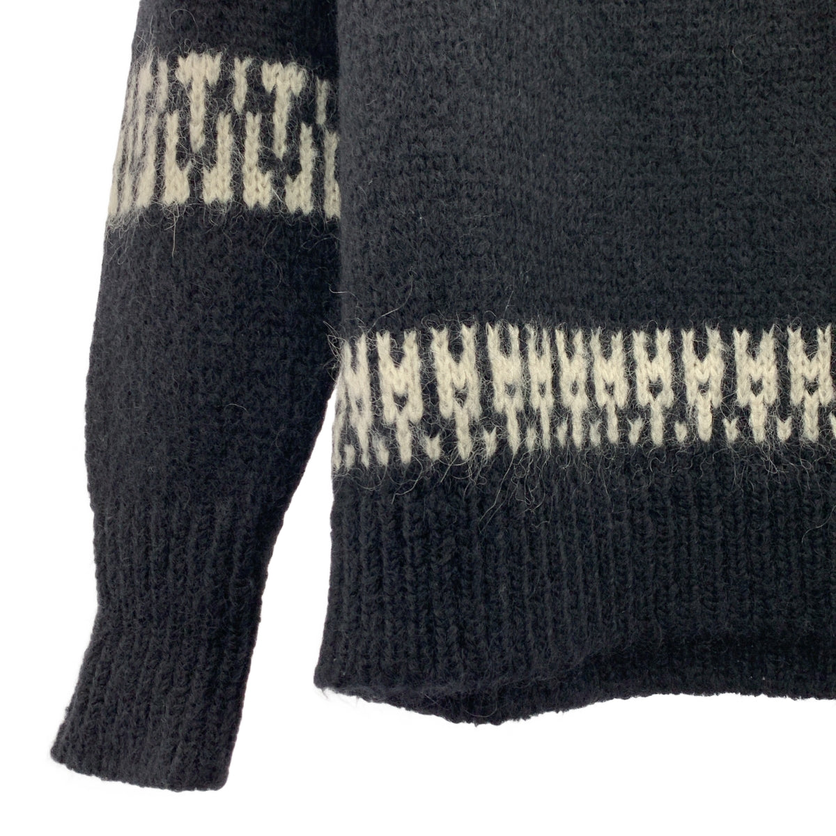 BATONER / バトナー | MOHAIR NORDIC CREW NECK ハイネック モヘヤ