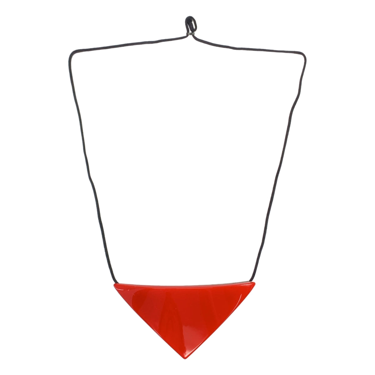 TOGA | 三角牌項鍊 | 銀色/紅色 | 女款