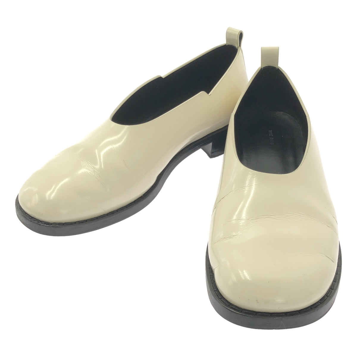 THE ROW / ザロウ | MONCERU LOAFER レザー ラウンドトゥ ローファー | 36 1/2 | レディース