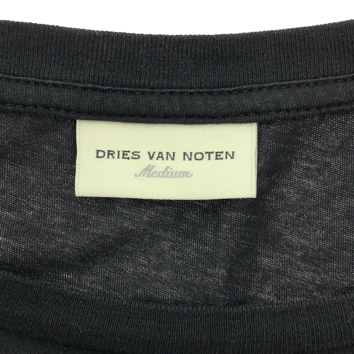 DRIES VAN NOTEN / 드리스 반 노텐 | 페프람 프릴 롱 컷 톱 티셔츠 | M | 여성