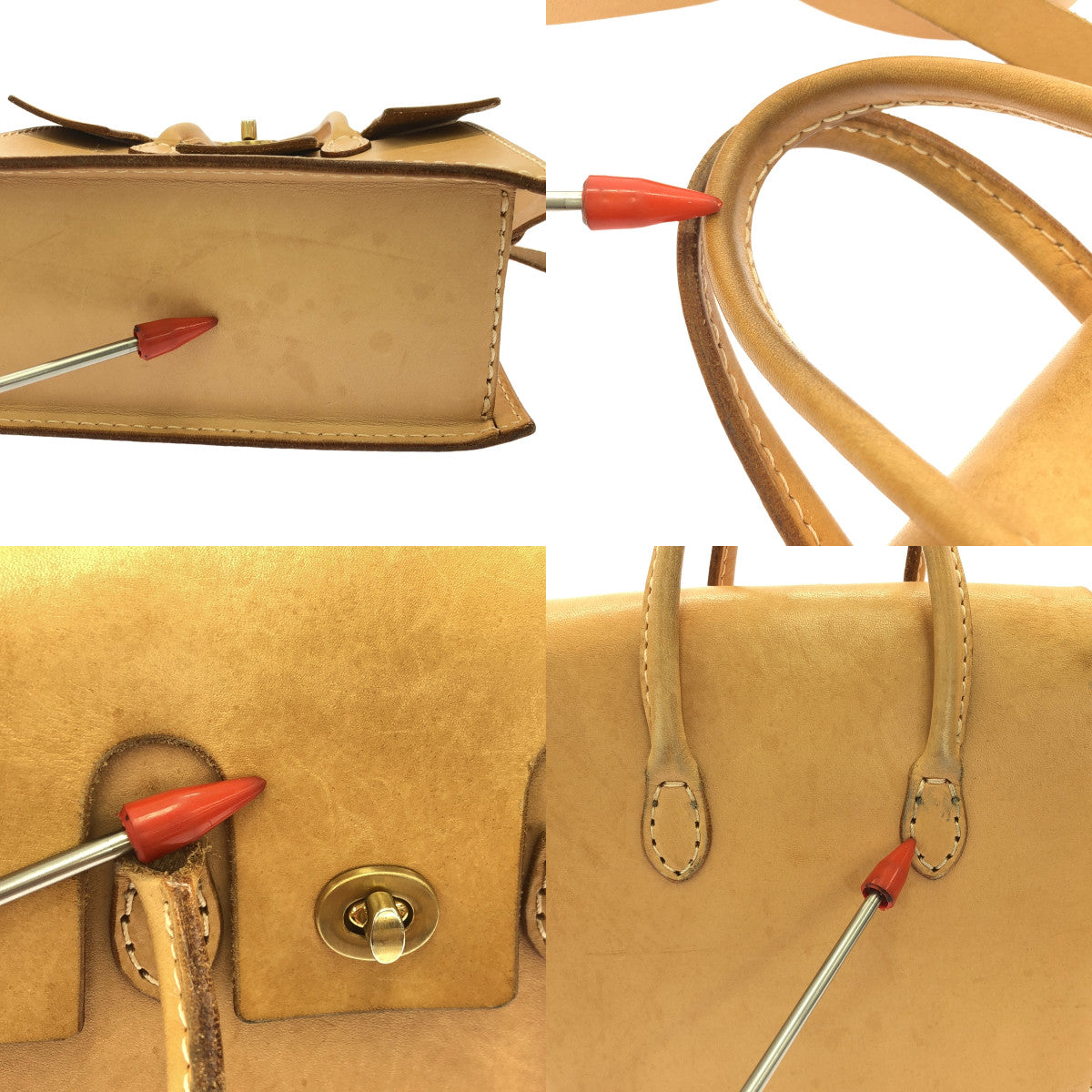 Hender scheme / エンダースキーマ | Essence Hand Bag Wide エッセンス ハンドバッグ ワイド | ナチュラル | レディース