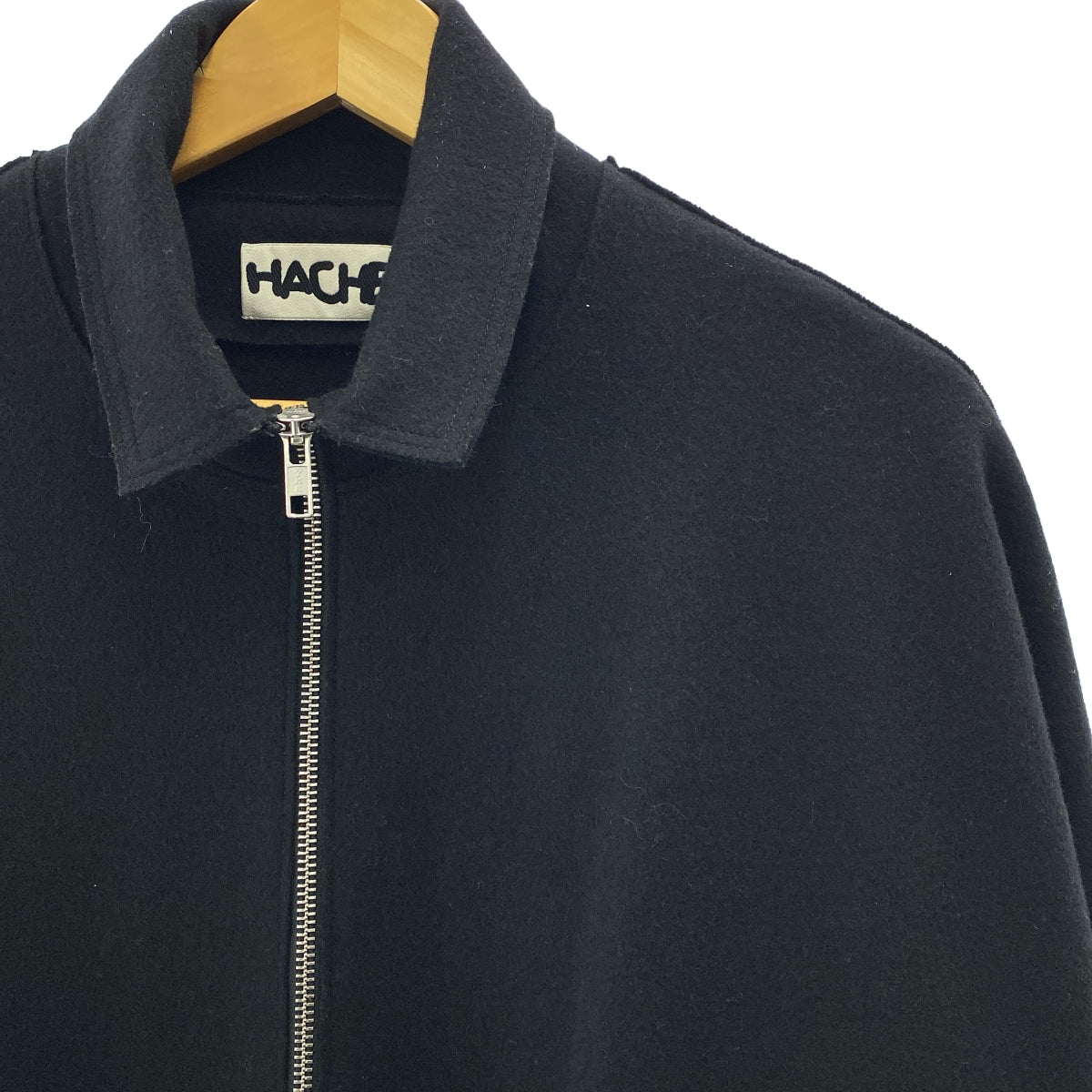 HACHE | 羊毛雙拉鍊外套 | 40碼 | 女款