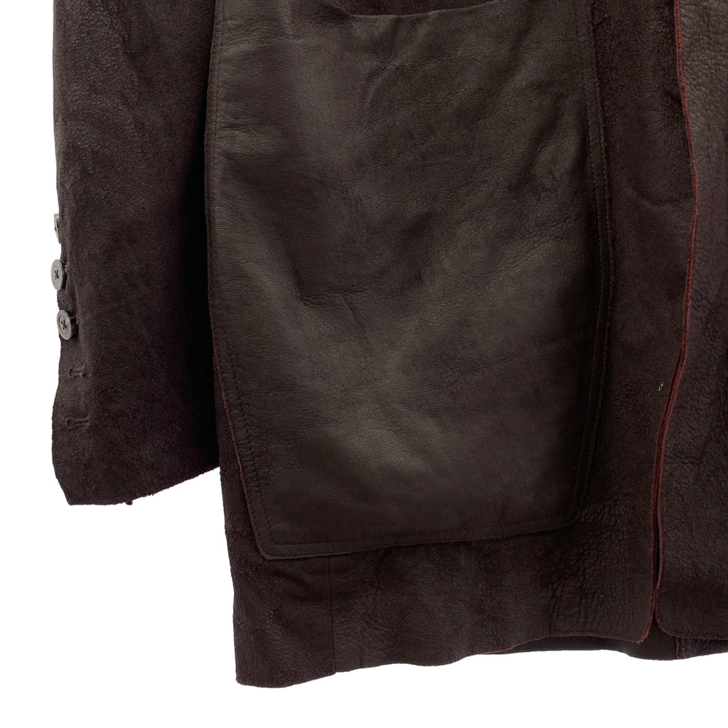 Rick Owens / リックオウエンス | 2022SS | FOGACHINE LIDO JKT フォガチン レザー シャツ ジャケット | 46 | メンズ