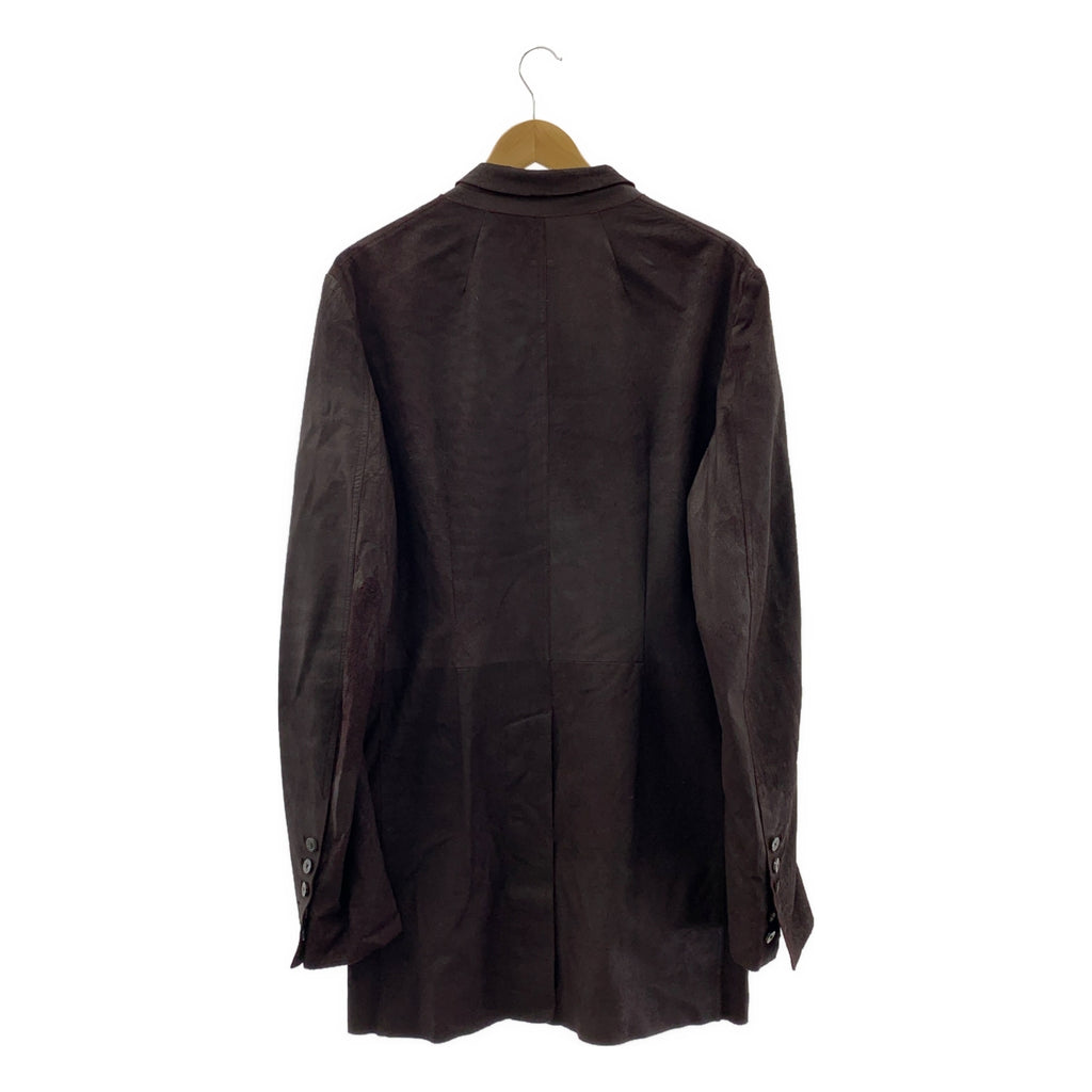 Rick Owens / リックオウエンス | 2022SS | FOGACHINE LIDO JKT フォガチン レザー シャツ ジャケット | 46 | メンズ
