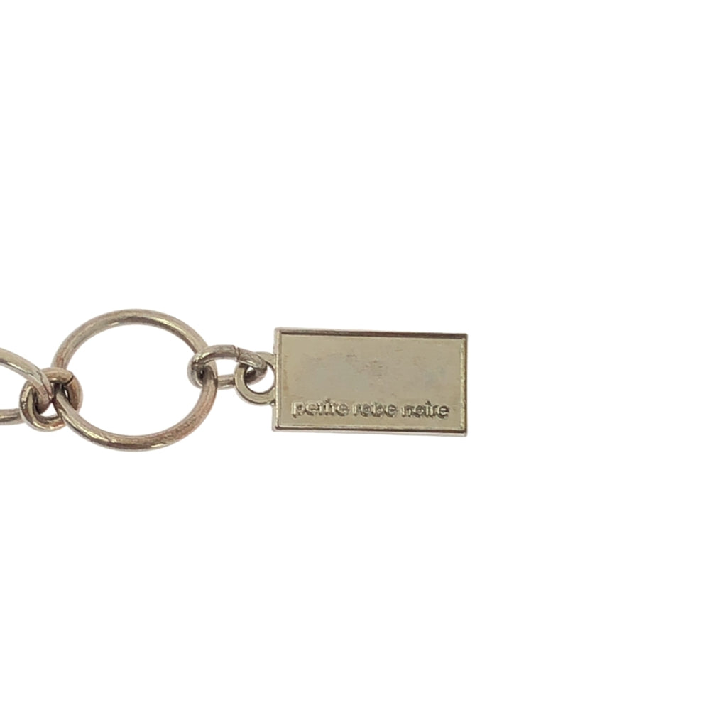 petite robe noire / 쁘띠 로브 노어 | 비쥬 비즈 목걸이 | 블랙 / 실버 | 여성