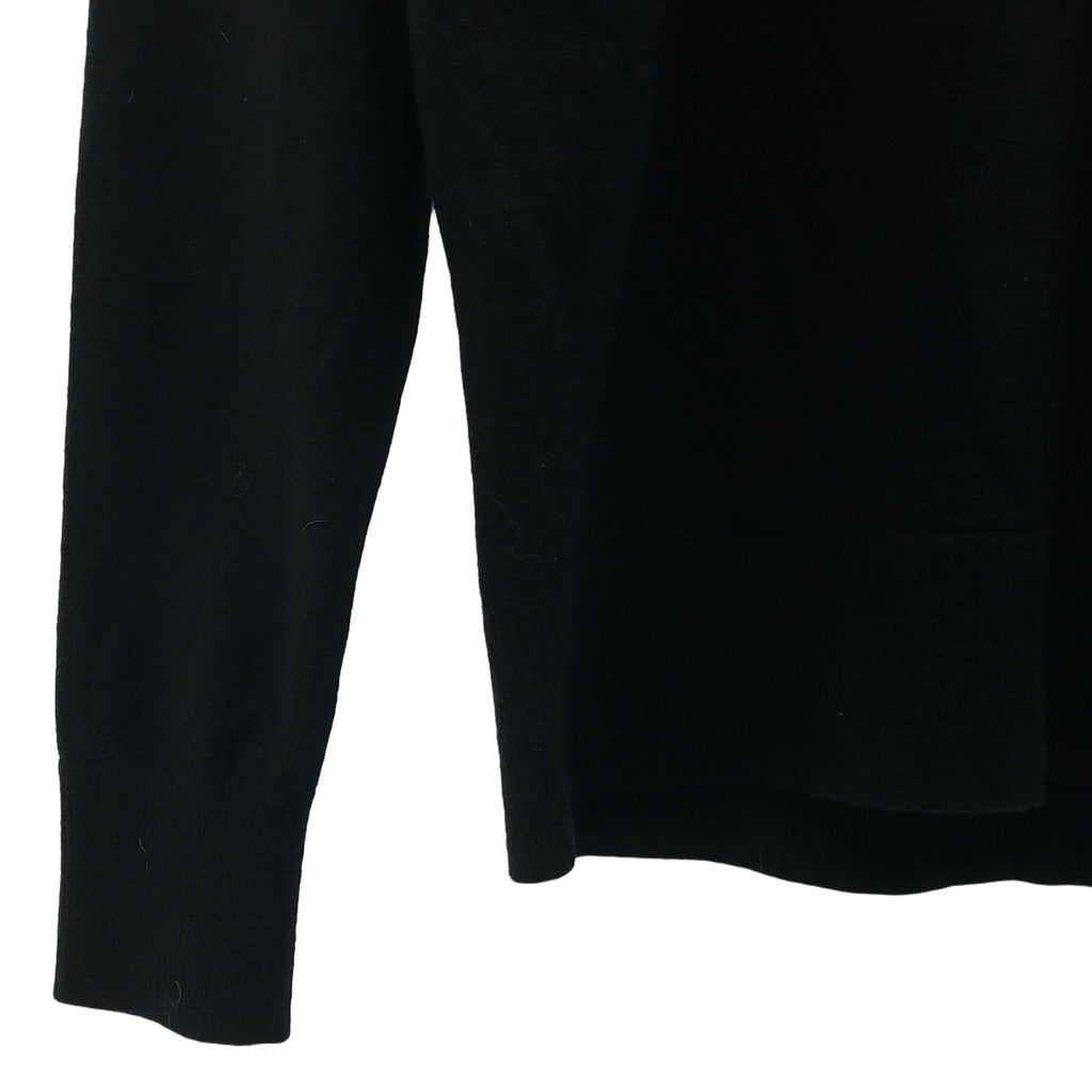JW Anderson / ジェイダブルアンダーソン | メリノウール ロゴ ニット セーター プルオーバー | XS | black | メンズ