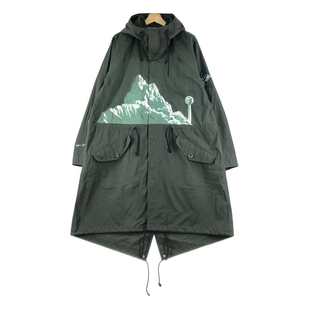 UNDER COVER  / アンダーカバー | 2022SS | workshop OGRE YOU ASSHOLE / オーバーシルエット モッズコート フーディ | 3 | メンズ