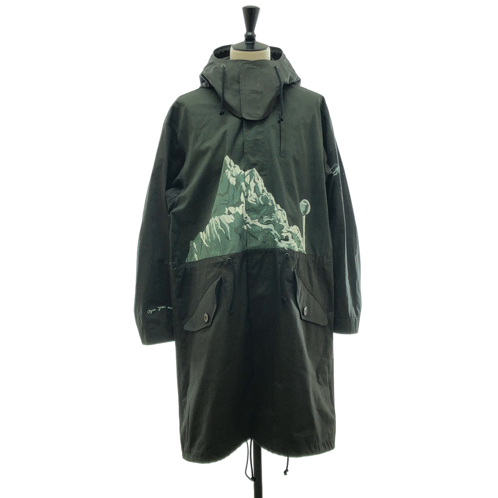 UNDER COVER  / アンダーカバー | 2022SS | workshop OGRE YOU ASSHOLE / オーバーシルエット モッズコート フーディ | 3 | メンズ