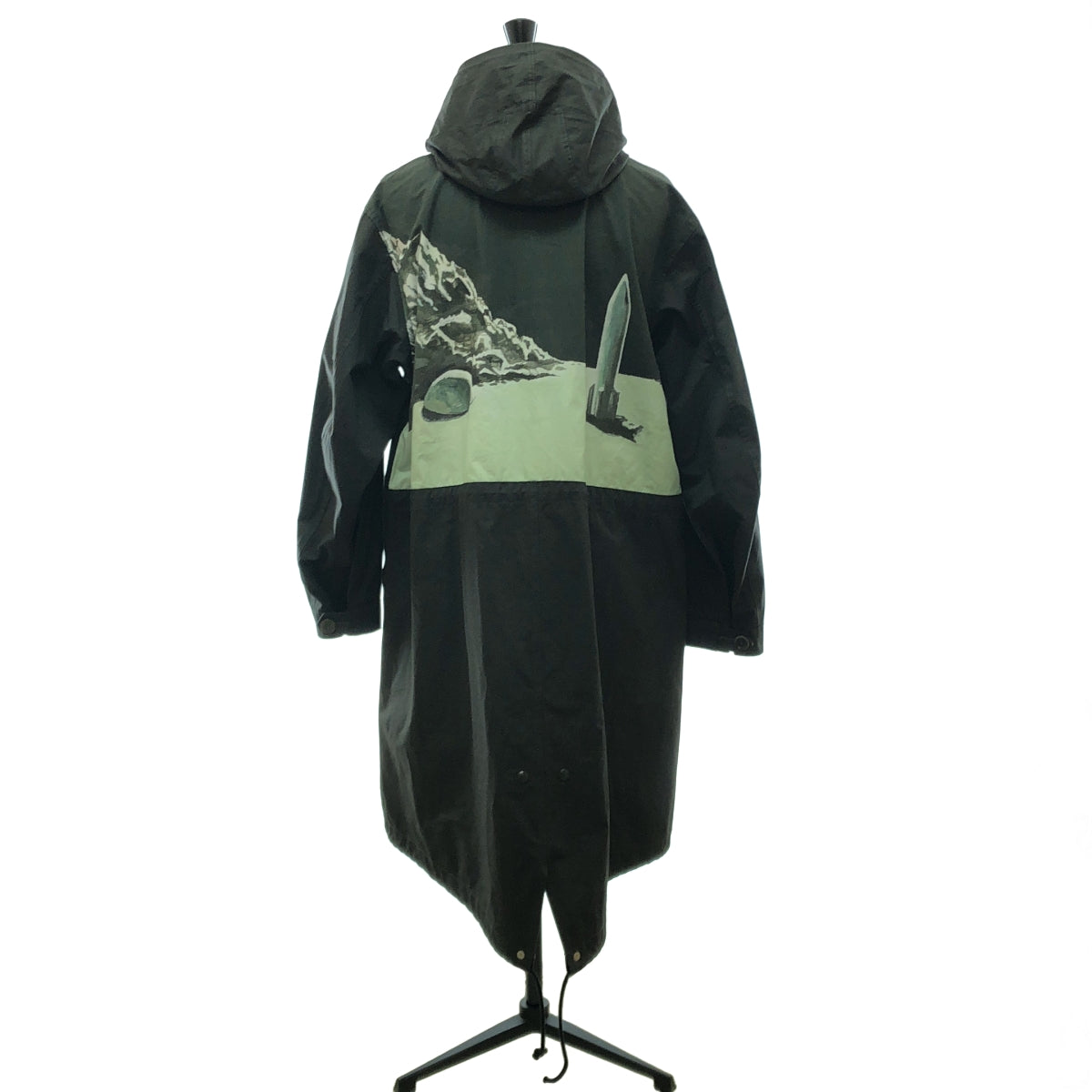 UNDER COVER  / アンダーカバー | 2022SS | workshop OGRE YOU ASSHOLE / オーバーシルエット モッズコート フーディ | 3 | メンズ