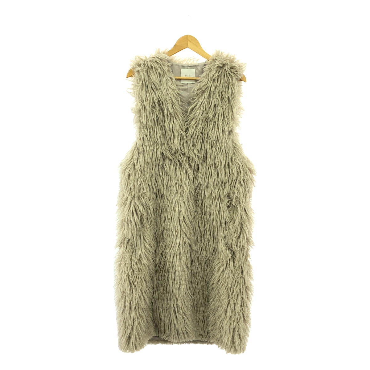 【美品】  Spick and Span / スピックアンドスパン | 2024AW | フェイクファージレ | F | グレー | レディース
