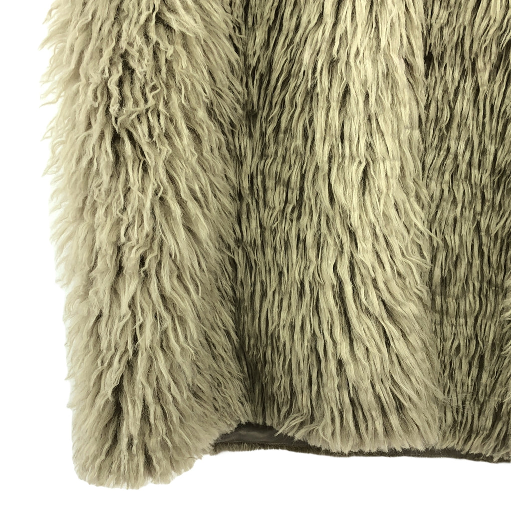 【美品】  Spick and Span / スピックアンドスパン | 2024AW | フェイクファージレ | F | グレー | レディース