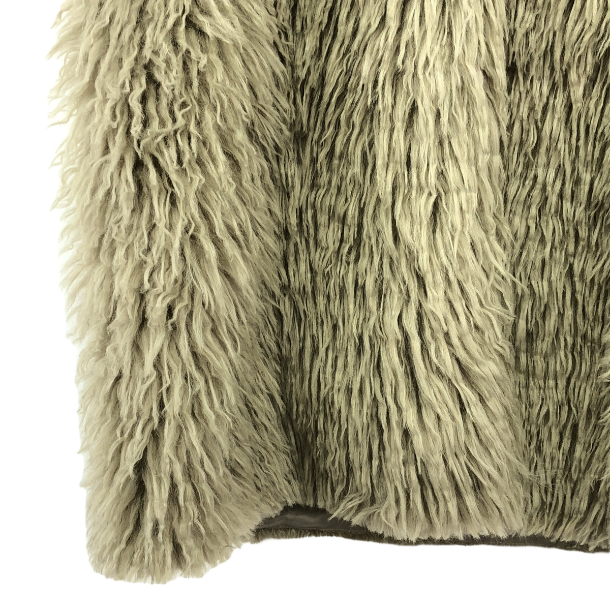 【美品】  Spick and Span / スピックアンドスパン | 2024AW | フェイクファージレ | F | グレー | レディース