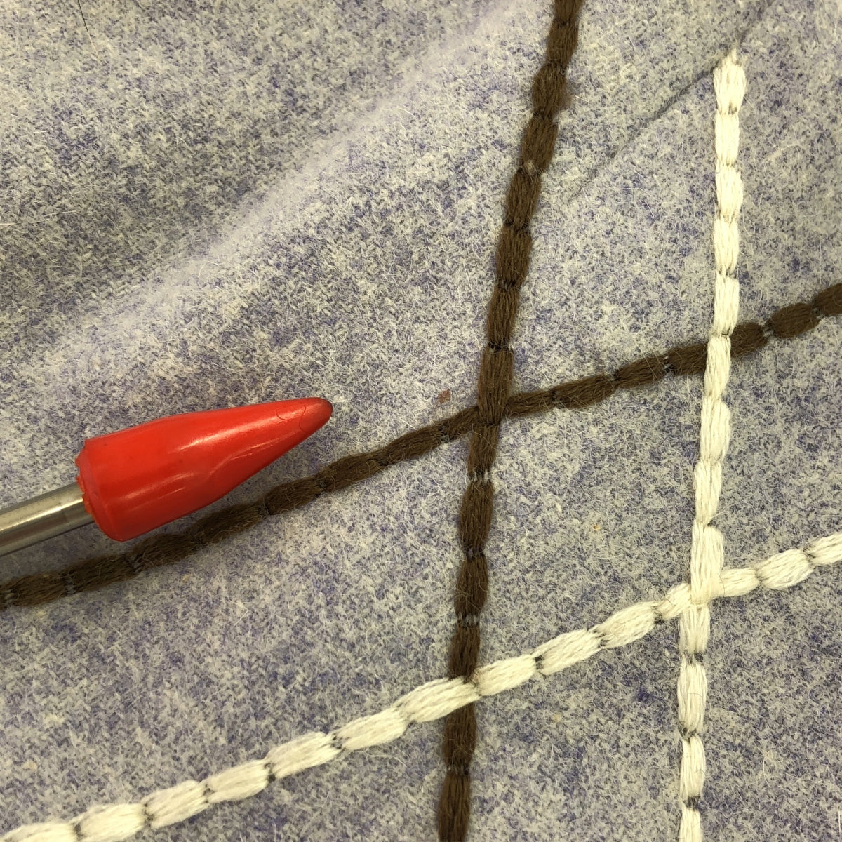 GIVENCHY / ジバンシィ | ウール アンゴラ 刺しゅう スカート | 38 | パープル | レディース