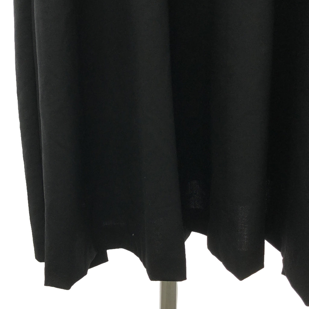 【美品】  noir kei ninomiya / ノワールケイニノミヤ | 2023SS | ウール スクエア ロングワンピース | M | ブラック | レディース
