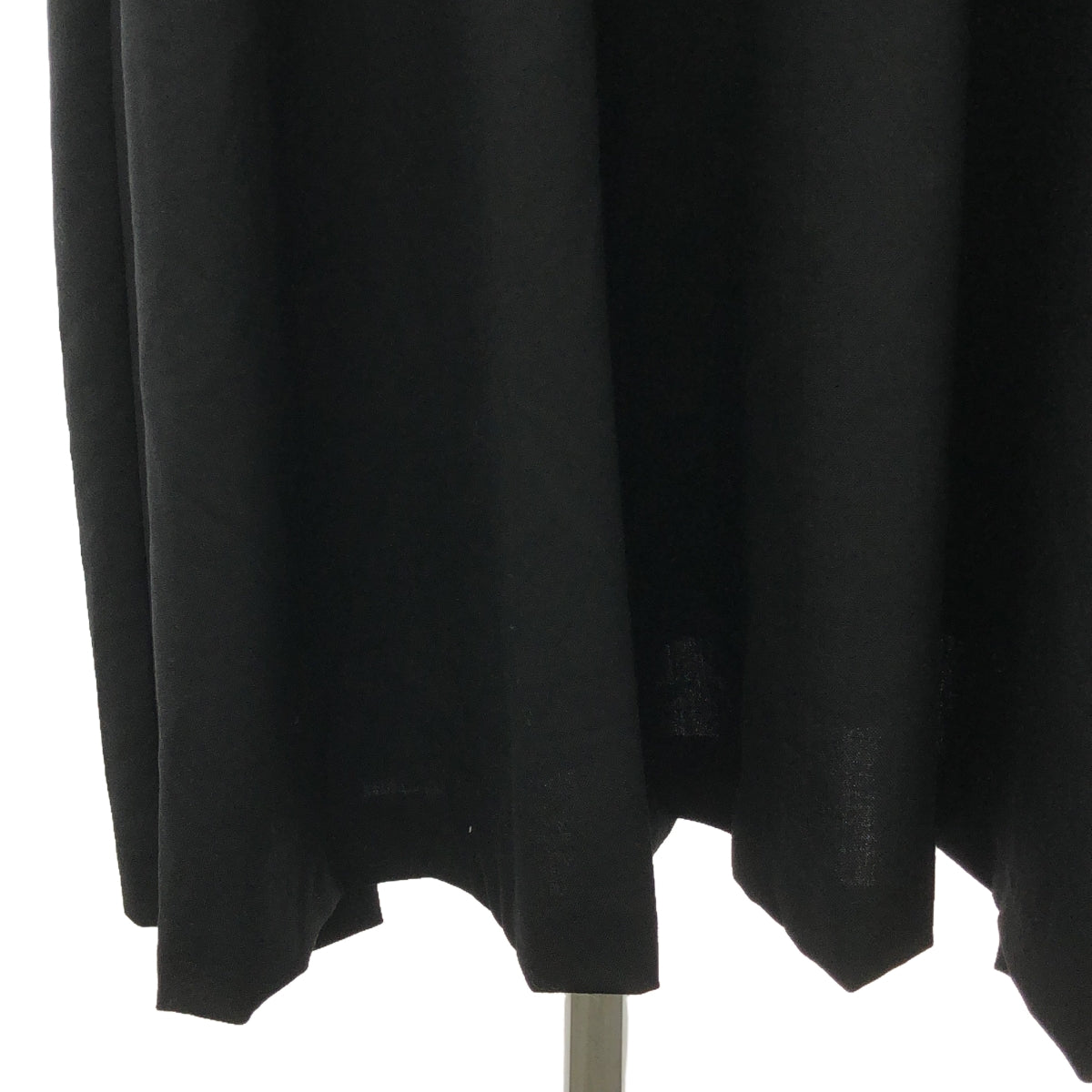 [品相良好] n​​oir Kei ninomiya / Noir Kei Ninomiya | 2023SS |羊毛方形長裙 | M |黑色 |女性的