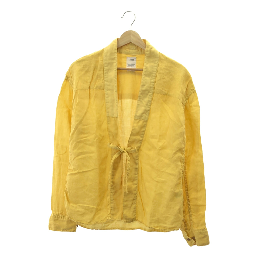 visvim / ビズビム | LHAMO SHIRT リネン ラモ 羽織 シャツ | 1 |
