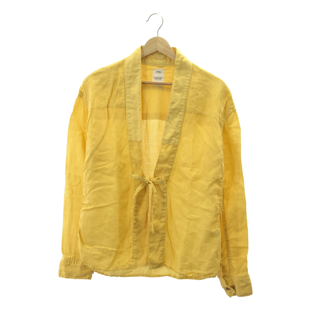 visvim / ビズビム | LHAMO SHIRT リネン ラモ 羽織 シャツ | 1 |