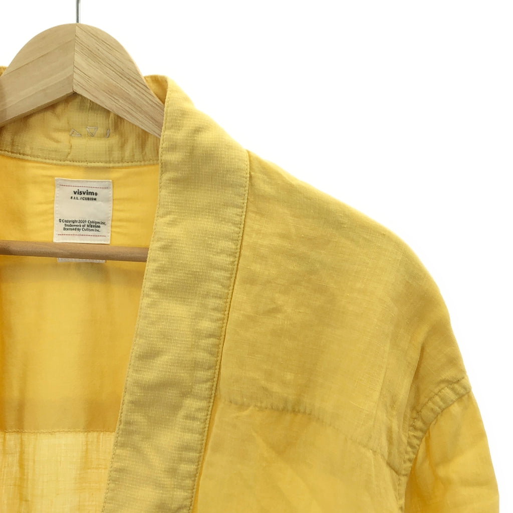 visvim / ビズビム | LHAMO SHIRT リネン ラモ 羽織 シャツ | 1 |