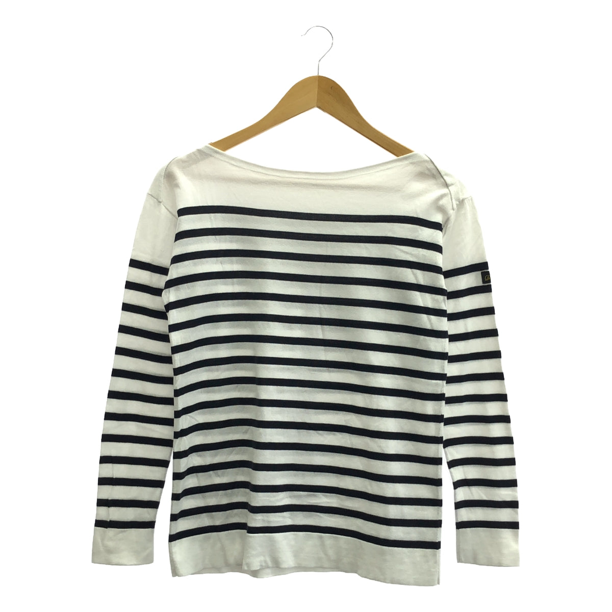 Drawer / Drawer | Boat neck striped knit |