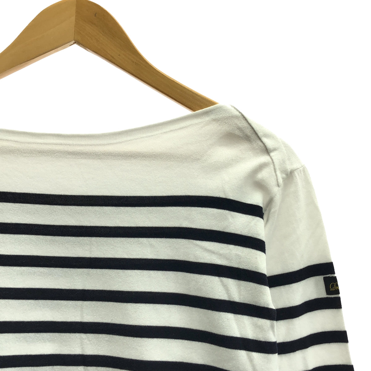 Drawer / Drawer | Boat neck striped knit |