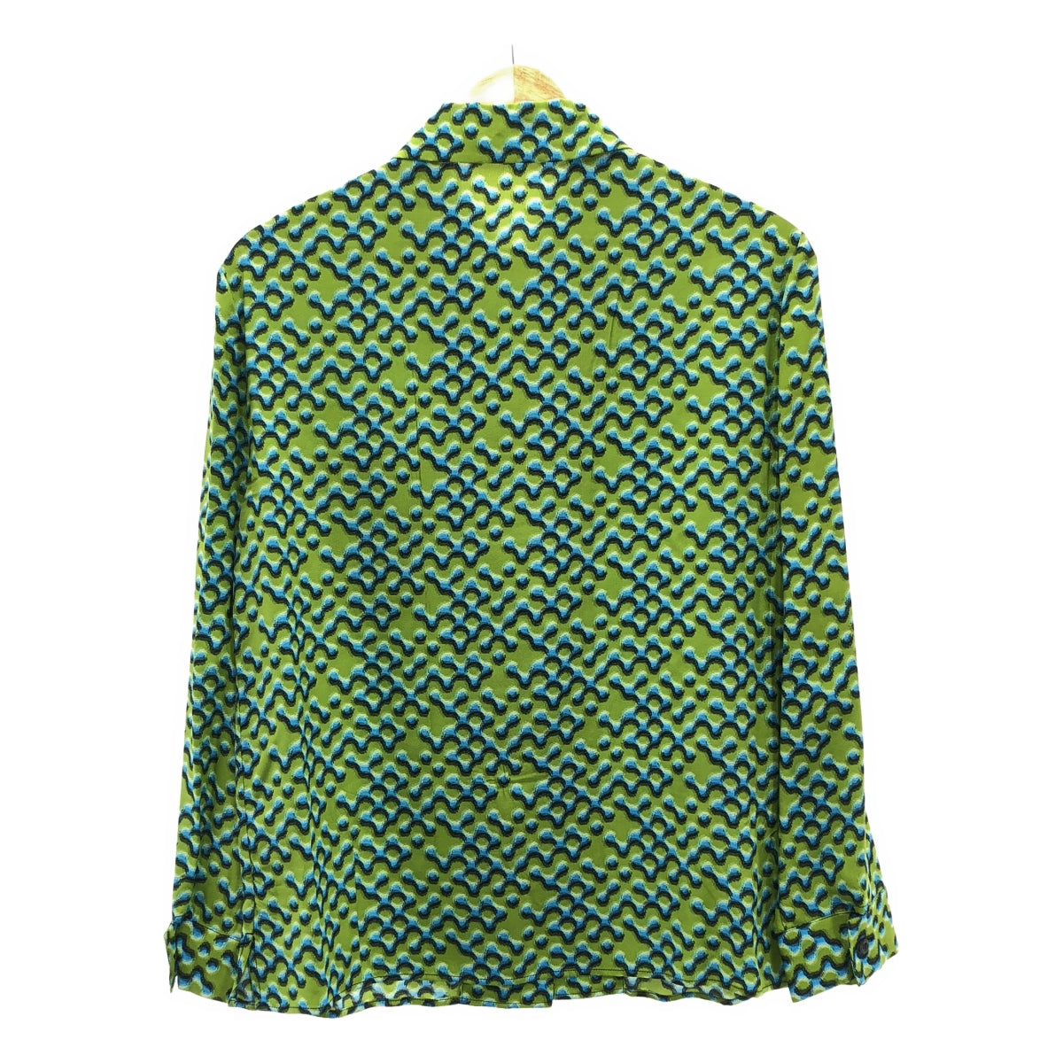 PRADA | 2015 | Silk all-over print shirt | 40 | Women's