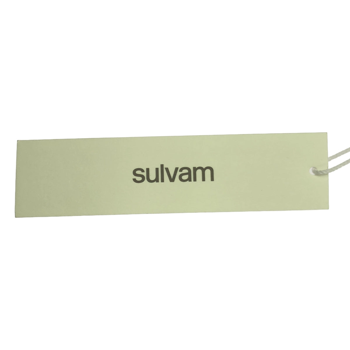 【美品】  sulvam / サルバム | 2024SS | つまみ センタープレス パンツ | S | ブラック | メンズ