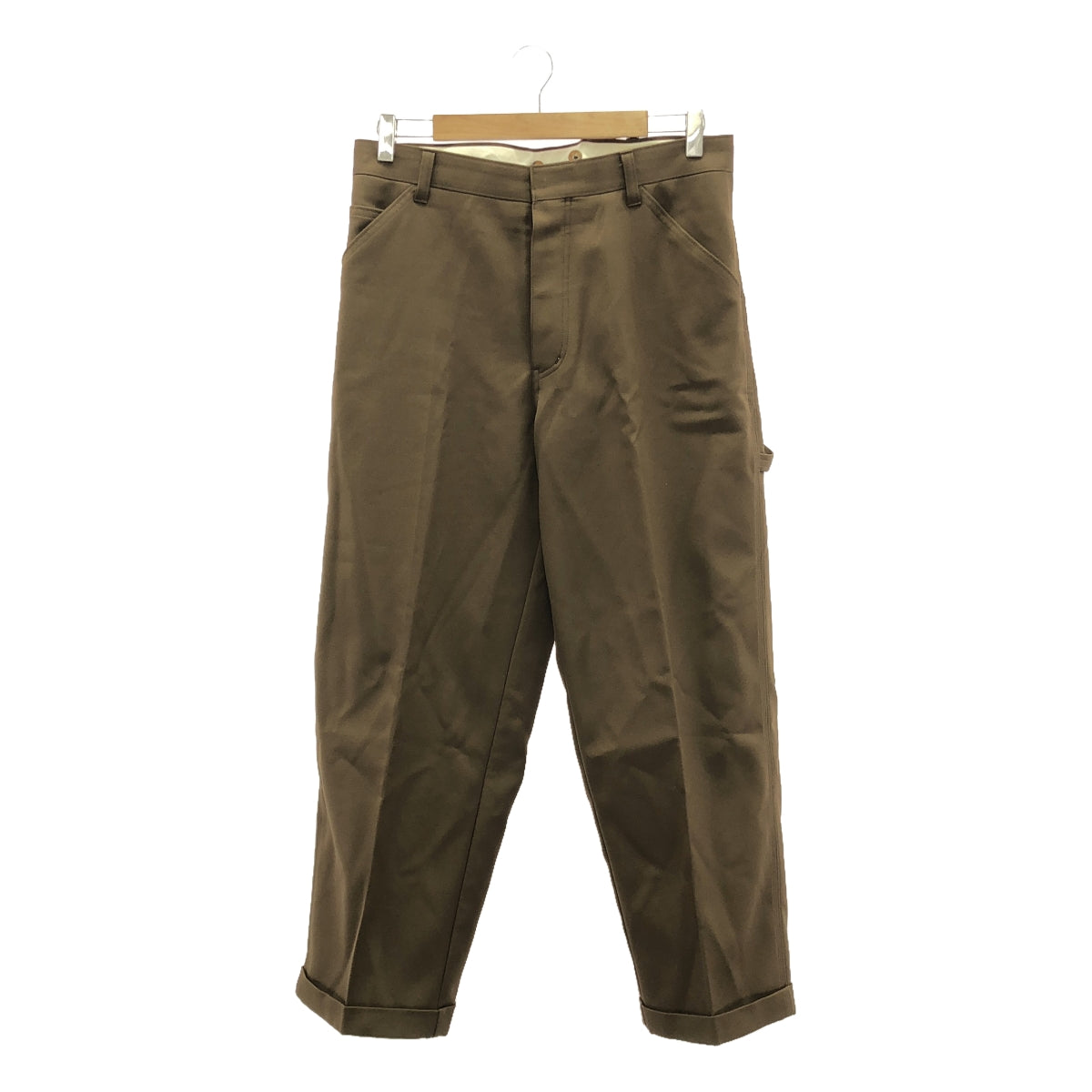 NEAT | Wool blend wide pants | S | Brown | Men's