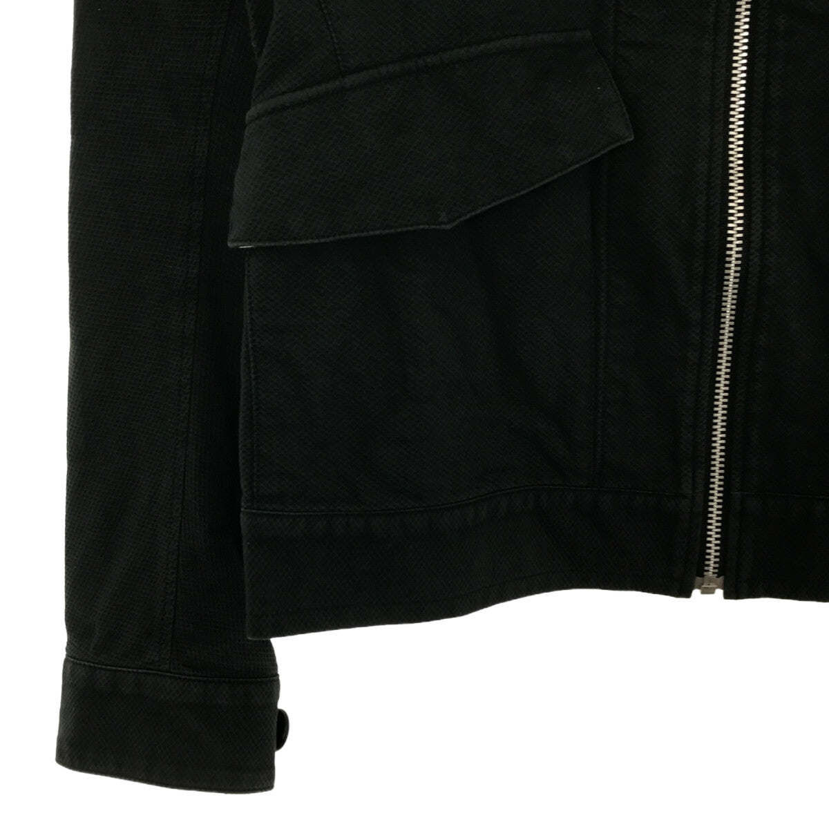 安斯南 / 安斯南 |棉質拉鍊夾克 / 全襯裡 | 1 |木炭 |男士