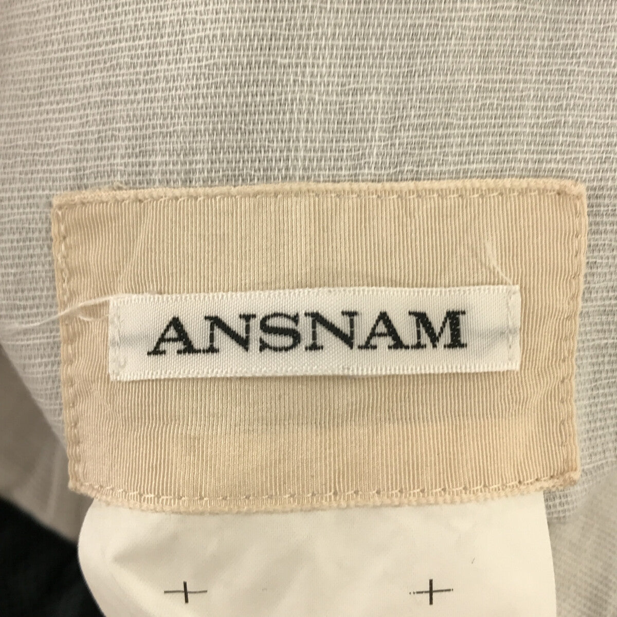 ANSNAM / アンスナム | コットン ジップアップ ジャケット ブルゾン / 総裏地 | 1 | チャコール | メンズ