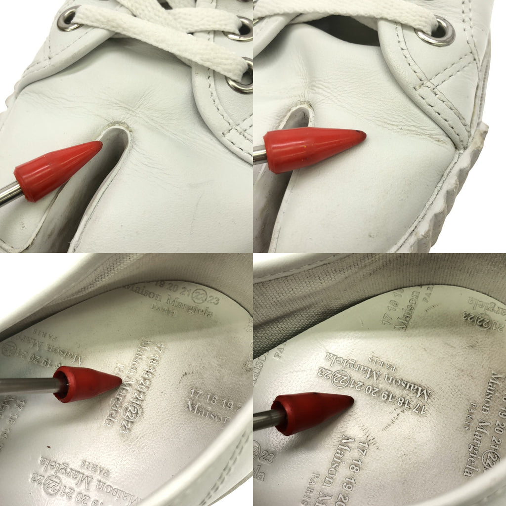 Maison Margiela |皮革 Tabi 運動鞋 | 38 1/2 |白色 |女性的